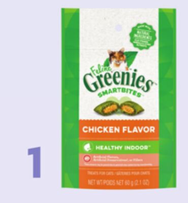 Greenies Smartbites Chicken Flavour Healthy Indoor Cat Treats