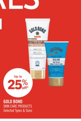 GOLD BOND SKIN CARE PRODUCTS