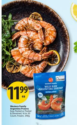 Western Family Argentine Prawns