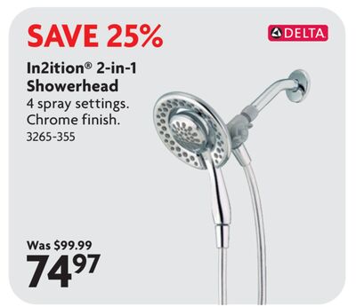 In2ition® 2-in-1 Showerhead