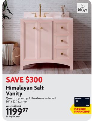 Himalayan Salt Vanity