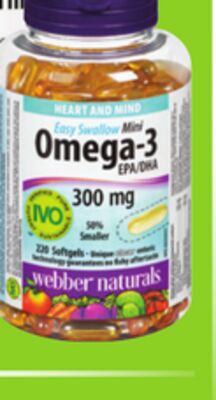 Webber Naturals Vitamins or Supplements