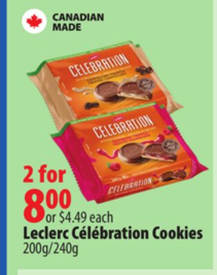 Leclerc Célébration Cookies