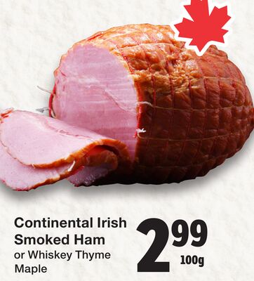 Continental Irish Smoked Ham