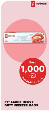 PC® LARGE HEAVY DUTY FREEZER BAGS