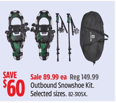 Outbound Snowshoe Kit