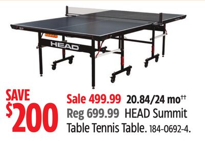 HEAD Summit Table Tennis Table.