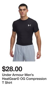 Under Armour Men's HeatGear© OG Compression T Shirt