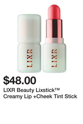 LIXR Beauty Lixstick™ Creamy Lip +Cheek Tint Stick