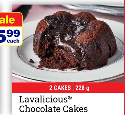 Lavalicious® Chocolate Cakes