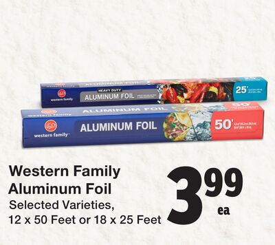 Western Family Aluminum Foil