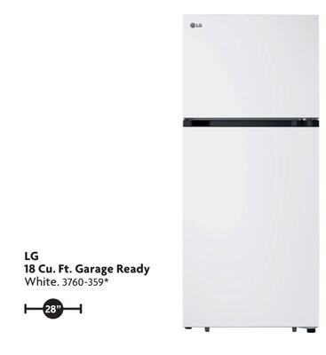 18 Cu. Ft. Garage Ready