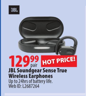 JBL Soundgear Sense True Wireless Earphones