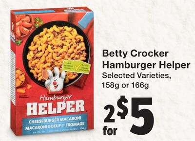 Betty Crocker Hamburger Helper