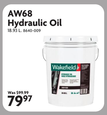 AW68 Hydraulic Oil
