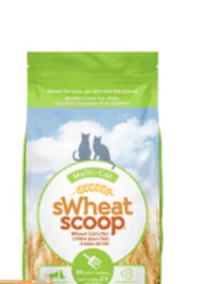 28 lb sWheat Scoop Cat Litter