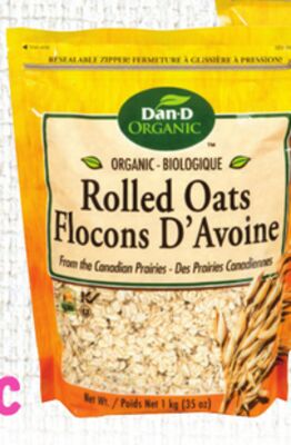 Dan-D Organic Oats Rolled