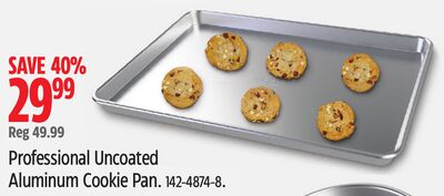 Professional Uncoated Aluminum Cookie Pan