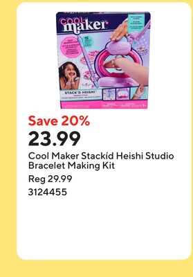 Cool Maker Stackíd Heishi Studio Bracelet Making Kit
