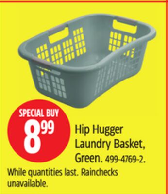 Hip Hugger Laundry Basket