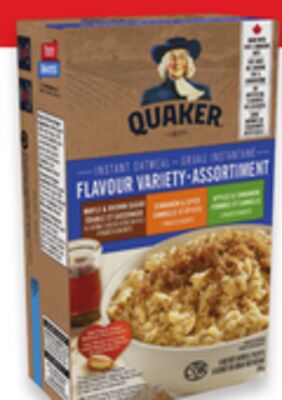 Quaker instant oatmeal