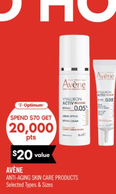 AVÈNE ANTI-AGING SKIN CARE PRODUCTS