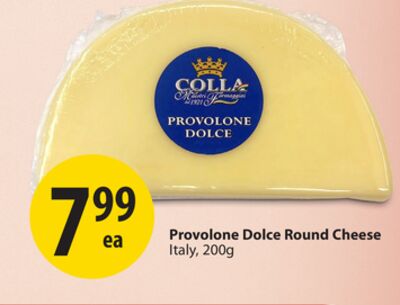 Provolone Dolce Round Cheese