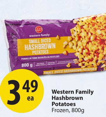 Western Family Hashbrown Potatoes