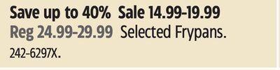 Master Chef Selected Frypans