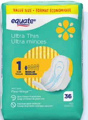 Equate Maxi Pads or Liners