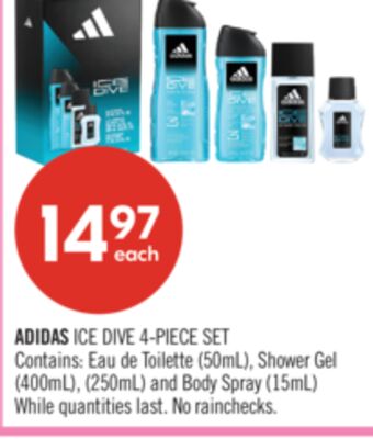 ADIDAS ICE DIVE 4-PIECE SET