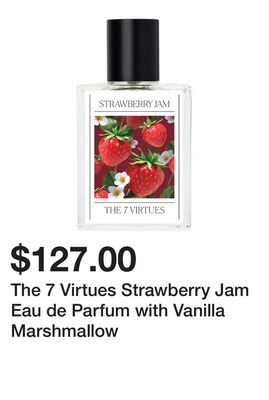 The 7 Virtues Strawberry Jam Eau de Parfum with Vanilla Marshmallow
