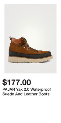 PAJAR Yak 2.0 Waterproof Suede And Leather Boots