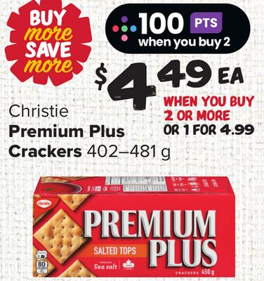 Christie Premium Plus Crackers
