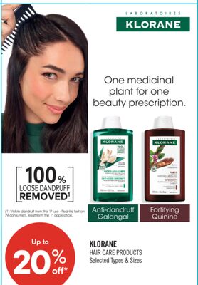 KLORANE HAIR CARE PRODUCTS