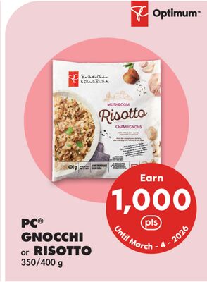 PC® GNOCCHI OR RISOTTO, 350/400 G