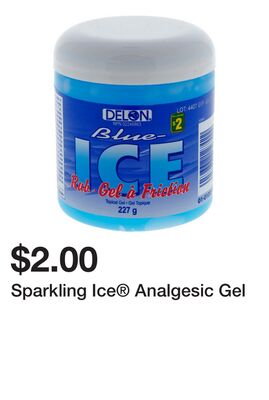 Sparkling Ice® Analgesic Gel