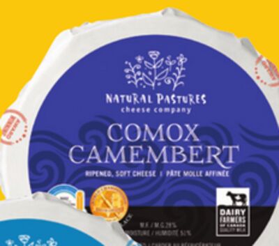 Natural Pastures Comox Brie or Camembert