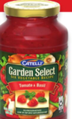 Catelli Garden Select pasta sauce 600 mL