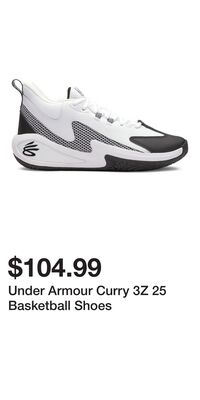 Under Armour Curry 3Z 25 Basketball Shoes