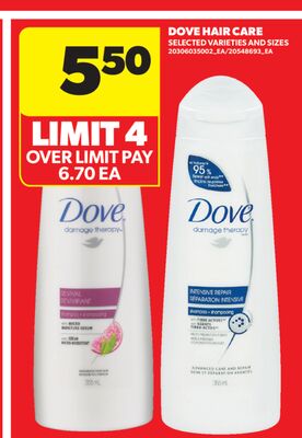 DOVE HAIR CARE