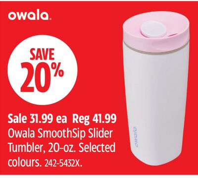Owala SmoothSip Slider Tumbler