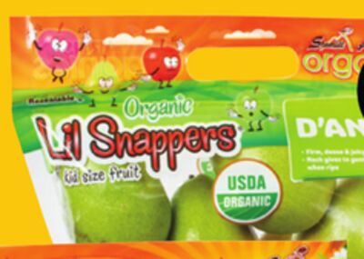 Lil Snappers Organic Pears