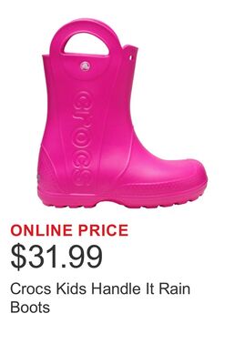 Crocs Kids Handle It Rain Boots