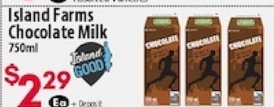 Island Farms Chocolate Milk
