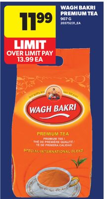 WAGH BAKRI PREMIUM TEA, 907 g