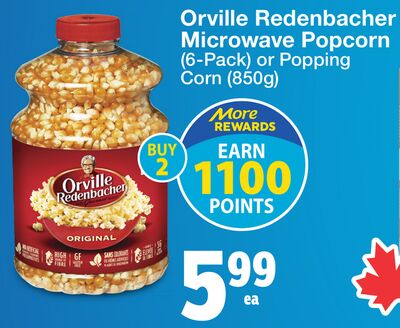 Orville Redenbacher Microwave Popcorn