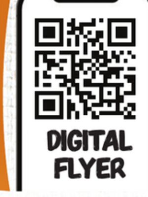 Digital flyer QR Code