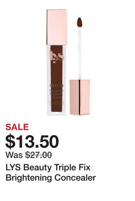 LYS Beauty Triple Fix Brightening Concealer