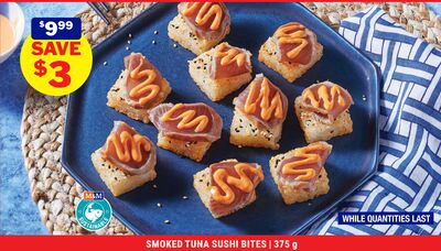 SMOKED TUNA SUSHI BITES